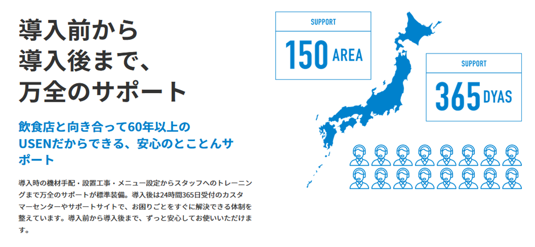 出典：公式サイト（USENレジFOOD）